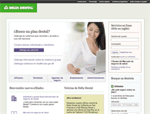 Tablet Screenshot of es.deltadentalins.com